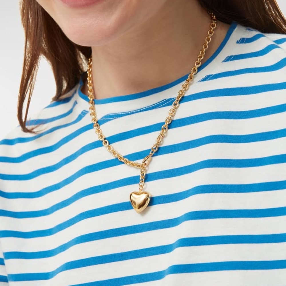 Roxanne Assoulin Mini Puffy Heart Necklace